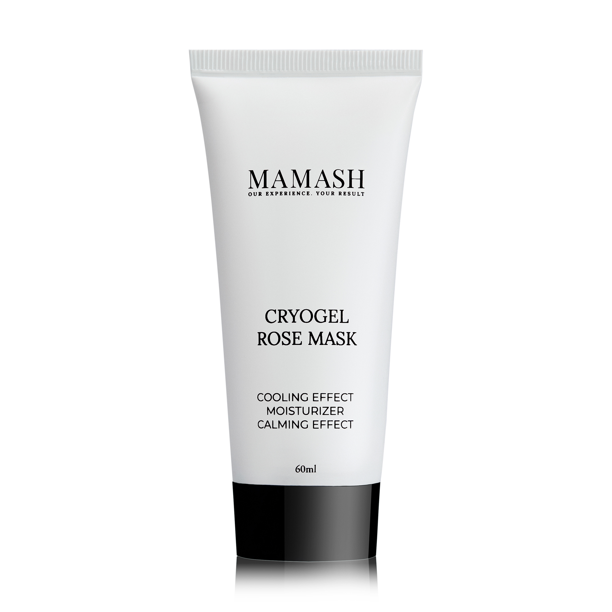 Кріогелева маска для обличчя Mamash Cryogel Rose Mask з трояндовою водою, 60 мл